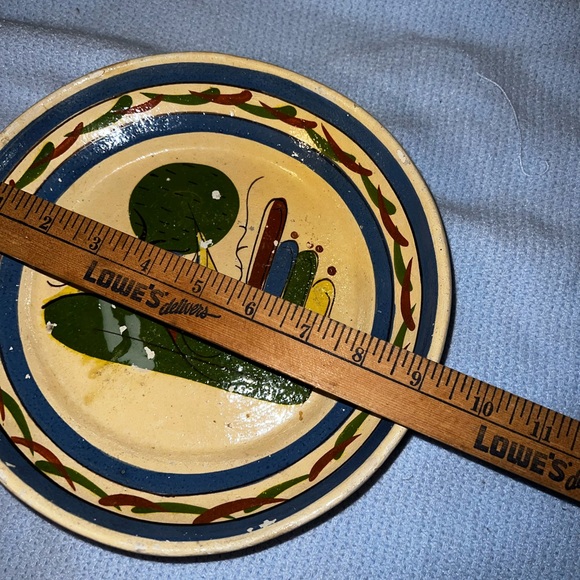 (3) Tlaquepaque Mexican Pottery Nesting Bowls Handmade Folk Art Dishes Stackable - Picture 10 of 15